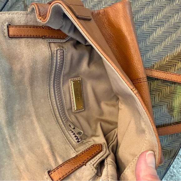 J. Crew Brown Leather Crossbody Bag - Picture 8 of 12